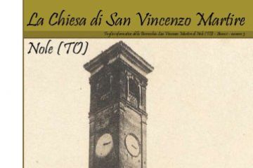 La parrocchiale di S.Vincenzo così come appariva molto tempo fa (immagine tratta da una pubblicazione)